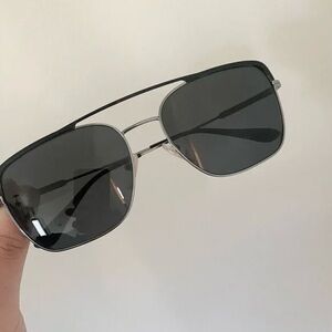 Prada SPR 53V Matte Black Grey Gradient Sunglasses
